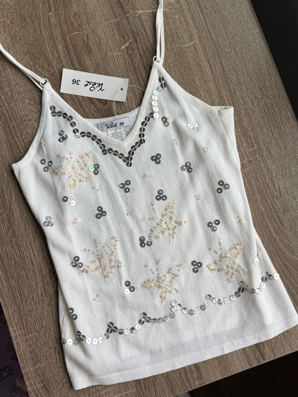 Y2K Sequin Cami